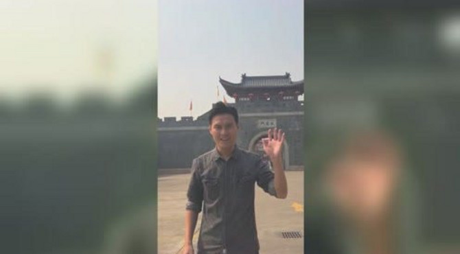 影视城的永定门