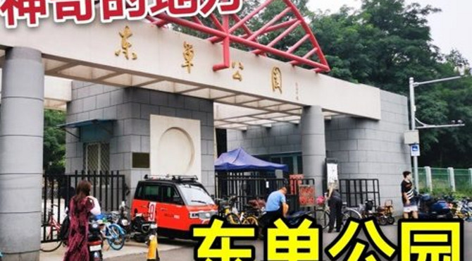 实拍：北京东单公园，为什么聚集了那么多男人，有什么秘密？