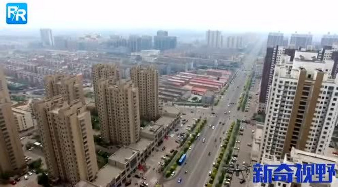 航拍唐山滦南北河公园，景色优美环境秀丽旅游的好地方