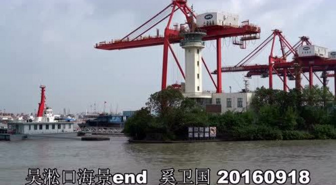 上海吴淞炮台湾湿地森林公园海景分享