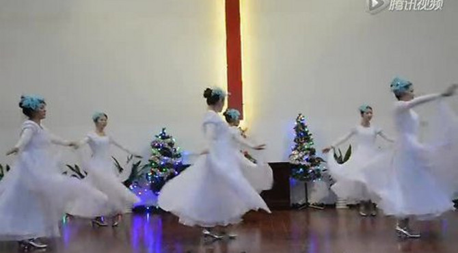 2014圣誕節基督教陳江堂舞蹈獻禮-與神同行
