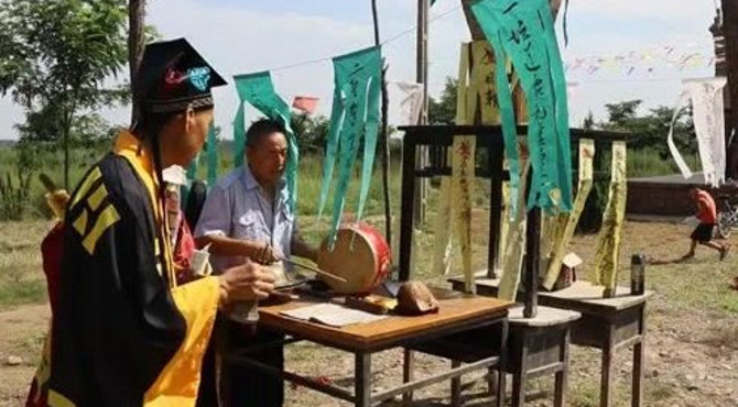 荔堡民俗文化——庙会诵经