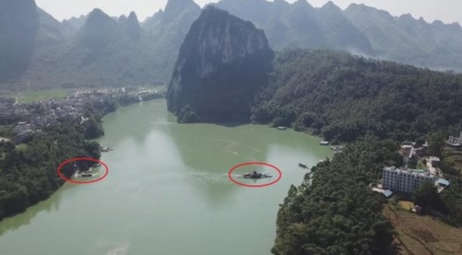 广西红水河如此繁忙的渡口，渡船是如何运作？来承载两岸水运