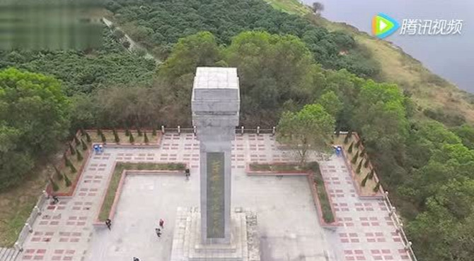 视频: 航拍洪田山烈士纪念碑