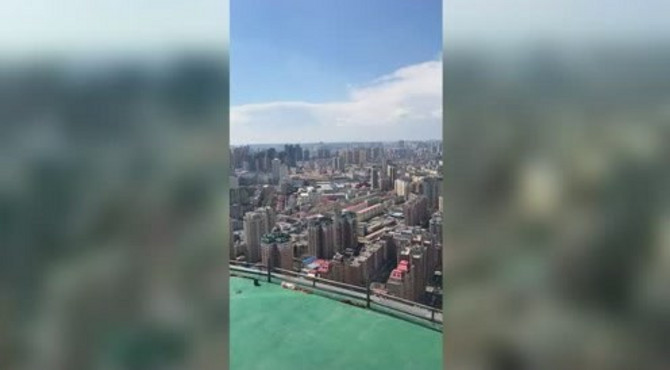 亚洲第一高塔，塔外风光