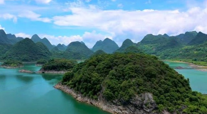 广东清远现少我知晓的世处桃源，桃花湖，你不能错过得自驾游好去处