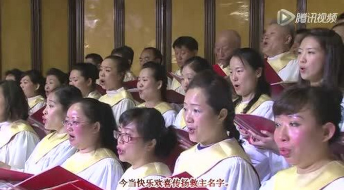 14《基督今复活》合唱-崇文门教堂2015复活节