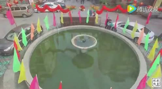 航拍枫溪商城迎仙