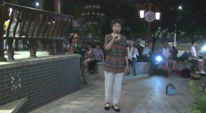 2016.8.10日葡山公园宵夏晚会