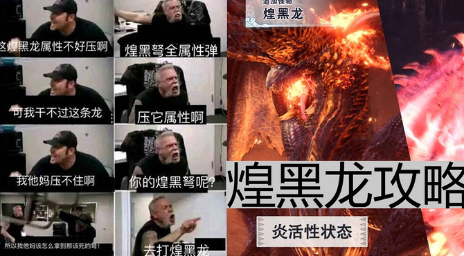 【怪物猎人世界】煌黑龙攻略，野队8分，全面解析及实战