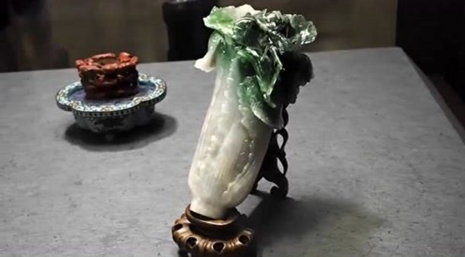 大名鼎鼎的翡翠白菜-台北故宫博物院里件件是精品