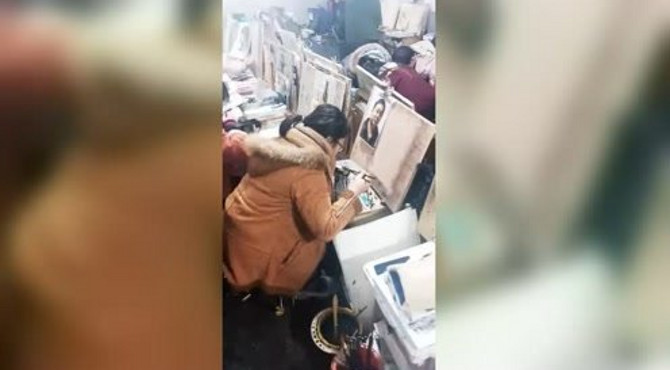 美术生备战艺考，这一盒颜料应该老贵了，土豪家的孩子