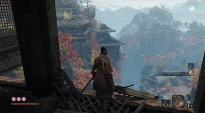 「隻狼 sekiro」攻略 鎧甲武者 來一個斯巴達踢 金剛山 仙峰寺