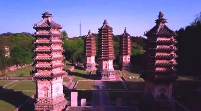 北京昌平银山塔林，北方佛教圣地，明清时期燕平八景之一