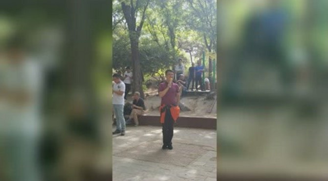 东单公园——北漂达人秀现场