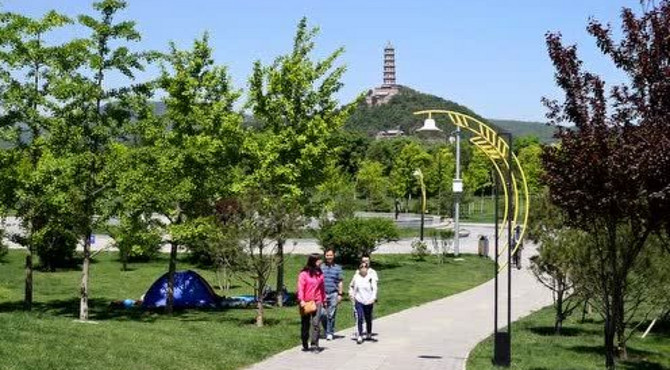 北坞中坞公园踏青，周末休闲好去处