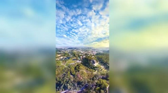 天竺山国家森林公园，一望无际的美景，太漂亮了