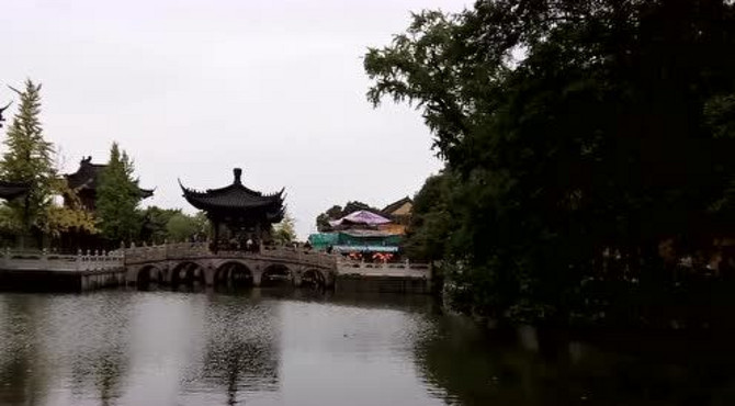 镇江5A级景区焦山定慧寺风景