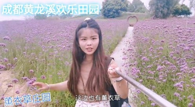成都五日游4—7：在这里也能欣赏到紫色花海，足以媲美国外薰衣草庄园