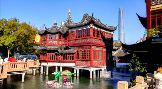 上海的豫园景区，有豫园、九曲桥，还有个城隍庙隐藏其中（下集）