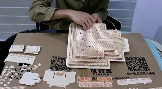 北京太和殿拼装视频