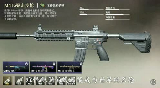 我是真好：和平精英，武器大全攻略