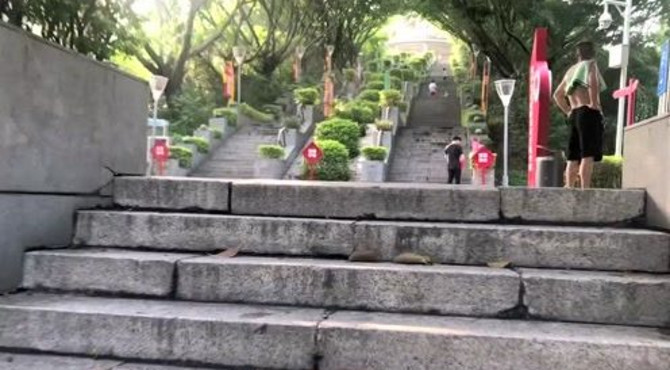 碧海湾公园-上山登顶