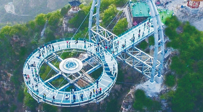 【北京一周一山·石林峡】观北国石林峡+高空UFO观景台+休闲纯玩1日