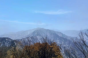 【西安一周一山·翠峰山·户外休闲路线】10公里徒步+山顶远眺太白山积雪