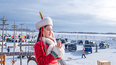 【遇见乌兰布统冬·亲子营5日】北京+塞罕坝林海穿越+游牧部落牧民家访+乌兰布统越野穿越+雪原狩猎+雪地火锅+冬捕+冰雪运动会+古北水镇+司马台长城+28人品质亲子团
