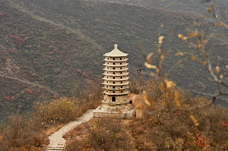 【北京一周一山·谷积山】初级丨12公里徒步丨探寻京西古道与佛寺遗迹+访灵鹫禅寺+摘野生柿子~