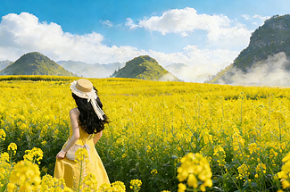 【云南千山花海·滇东南10日】昆明+圆通山樱花+抚仙湖+建水古城+罗平油菜花+元阳梯田+抚仙湖+阿者科蘑菇屋+8人小车团+2-8人小包团