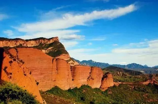 【北京一周一山·赤壁丹霞】徒步张家口后城丹霞赤壁，探访北方第一丹霞
