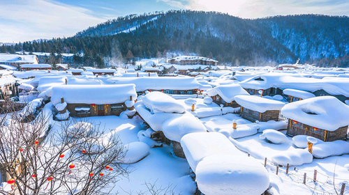 【你好！大东北5日·8人舒适小团】延吉+图们+长白山+雪岭+雪乡+亚雪公路+滑雪+马拉爬犁+雪地温泉+驯鹿接触+5天4晚深度体验