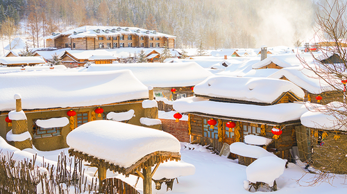 【你好！大东北5日·8人舒适小团】延吉+图们+长白山+雪岭+雪乡+亚雪公路+滑雪+马拉爬犁+雪地温泉+驯鹿接触+5天4晚深度体验