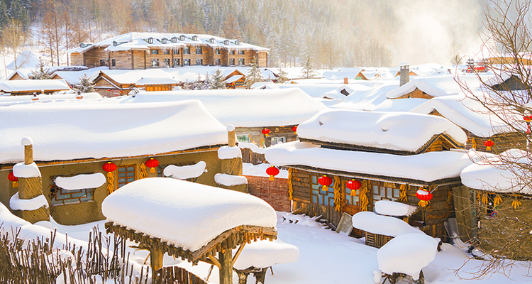 【你好！大东北5日·8人舒适小团】延吉+图们+长白山+雪岭+雪乡+亚雪公路+滑雪+马拉爬犁+雪地温泉+驯鹿接触+5天4晚深度体验