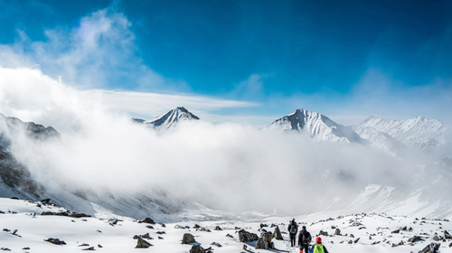 【勇攀高峰】五千米入门级雪山·四姑娘山二峰穿越·大海子露营·四川6日游！