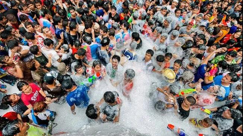 【泰国泼水节】4.9-4.16日泰国清迈泼水节，感受最泰的泰国新年8日游！