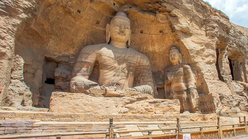 【恒山·悬空寺】国庆+登北岳恒山+访云冈石窟+探世界奇观悬空寺观+闲游大同古城+休闲2日游！