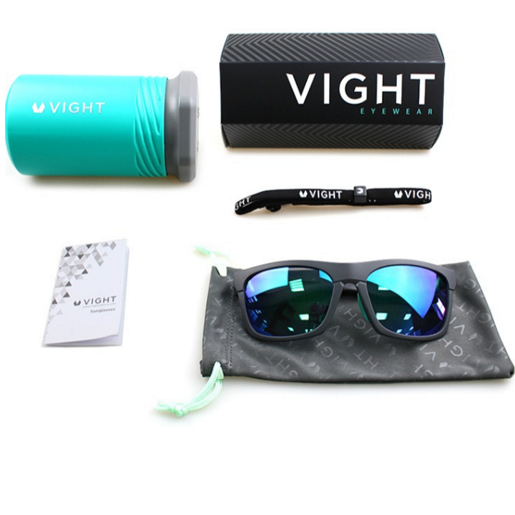 VIGHT飞特 登山运动防风眼镜网红马拉松跑步防紫外线偏光太阳眼镜