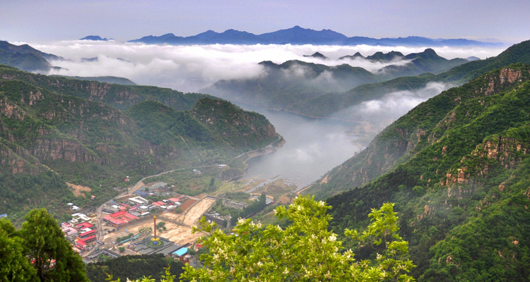 【石林峡】2-6人精品小团·赏“黄龙七彩池”·挑战高空UFO观景台（400米高空落差挑战）北京周边1日游！