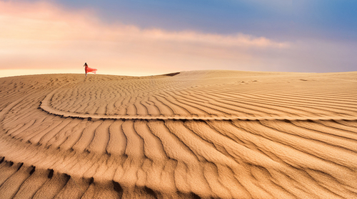 【初见内蒙·畅游沙漠3日】库布齐07沙漠公路+越野车深度穿越+畅玩响沙湾+光伏森林+特色骆驼宴+美岱召+内蒙古博物院+38人舒适团