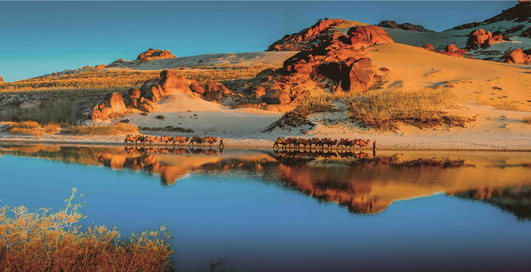 五一2日【玉龙沙湖·大巴团】玉龙沙湖·勃隆克沙漠·喀喇沁秦王府