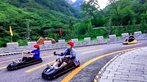【北京一周一山·梨树沟】限时特惠通票全含+山地滑车+漂流+花海梯田+音乐喷泉+栗树谷+项目表演+无动力娱乐项目+小猪跳水+平谷休闲游！