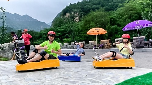 【北京一周一山·梨树沟】限时特惠通票全含+山地滑车+漂流+花海梯田+音乐喷泉+栗树谷+项目表演+无动力娱乐项目+小猪跳水+平谷休闲游！
