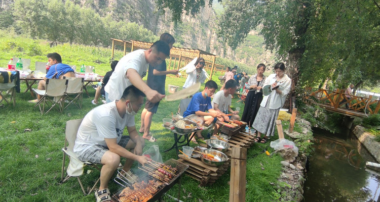 【北京一周一水·畅玩十渡】八渡环山漂流+UTV全地形越野+卡丁车+户外自助烧烤