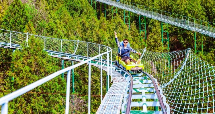 【山水怀柔2日】超值特价丨神堂峪山水栈道+圣泉山+顶秀美泉小镇+游山玩水轻松游！