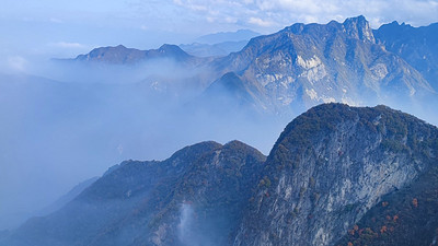 【西安一周一山·嘉午台 】10公里·徒步观云海丨踏龙脊·俯瞰万里