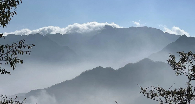 【西安一周一山·南五台】登高南五台+赏雪景观云海