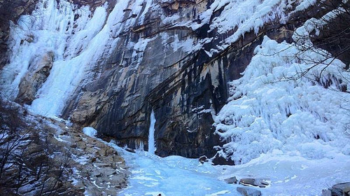 【北京一周一山·天仙瀑】北京密云探寻冬季秘境：冬季冰瀑奇观探秘+探寻冬季秘境~